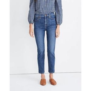 Madewell Stovepipe Crop Jeans in Antoine Wash Size 27